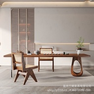 Kung Fu Tea Zen Combination Tea Table Large Board Solid Wood Table Chair Tea Table Log Tea Table Off