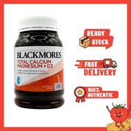 Blackmores Total Calcium & Magnesium + Vitamin D3 - 200 Tablets/ Vitamin D3 1000IU - 200 Caps