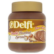 Delfi Double Hazelnut Choco Spread 350g
