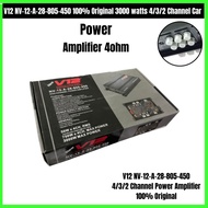 V12 NV-12-A-28-805-450 100% Original 3000 watts 4/3/2 Channel Car Power Amplifier 4ohms