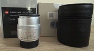 [99%新] Leica Summilux-M 50mm f/1.4 ASPH. II (2023版) 銀色 Silver (11729)