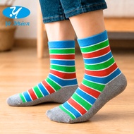 [Yixian Socks] Wholesale Retail Gaji Eggplant Bag Shape Toe Seamless Socks & Rainbow Socks 3/4 Eggpl