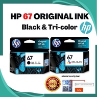 Hp 67 Black Ink/Tri-color Original Ink Cartridge (3YM56AA black/3YM55AA color)