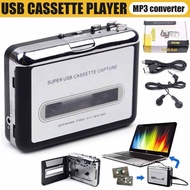 Tape to PC Digital MP3 CD Converter USB Cassette Capture,Portable Cassette Tape Player

