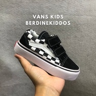 Vans kids Shoes kids velcro checkerboard