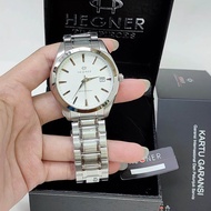 Jam tangan pria Hegner 1678 tali rantai original