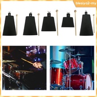[BlesiyaedMY] Cowbell with Stick Music Cowbell for Sport Events Celebration Football Games