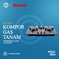 RINNAI Kompor Gas Tanam 3 Tungku RB-773RO(G)