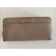 Preloved Michael Kors Saffiano Leather Long Wallet