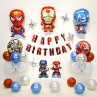 Spiderman Balloon Boy Birthday Decoration Marvel Balloon Batman Balloon Birthday Balloon 5SPM