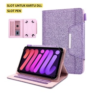 Casing ADVAN Tab Sketsa 3 2 1 10.1 Inch 2023 Flip Case Cover Kesing Tablet Standing Rotate Slot Pen Stylus Impor High Quality Sarung Motif Pink Leather