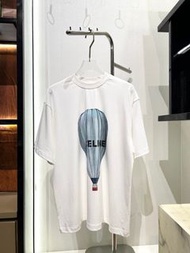 CELINE 氣球字母logo圖案 短袖T恤