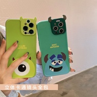 Monster University Mike & James Apple iPhone soft case cover