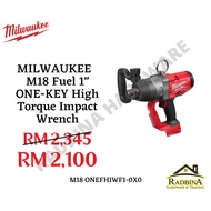 [LAST STOCK] MILWAUKEE M18 FUEL 1" ONE-KEY HIGH TORQUE IMPACT WRENCH