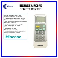 HISENSE AIRCOND REMOTE CONTROL