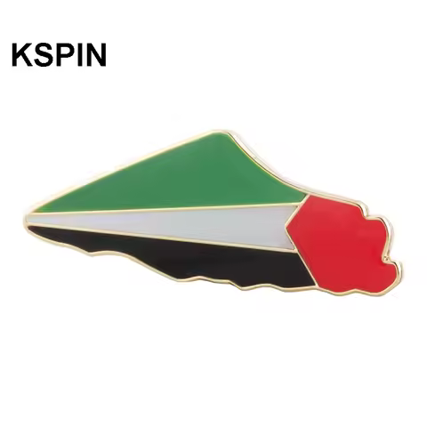 Palestine Flag Lapel Pin Friendship Flag Badge Flag pin