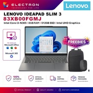 Lenovo IdeaPad Slim 3 15IAN8 82XB00FGMJ 15.6'' FHD Laptop Arctic Grey ( i3-N305, 8GB, 512GB SSD, Int