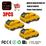 1For DeWalt 12V MAX 2.0Ah 3.0Ah 5.0Ah 6.0Ah Battery DCB124 DCB125 DCB122 Rechargeable Tool Pack.
