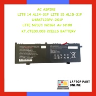 AC ASPIRE LITE 14 AL14-31P LITE 15 AL15-31P U4867123PV-2S1P LITE N23J1 N23G1 Air N100 KT.CTE00.003 2