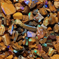 Original Australian opal bronlia boulder natural koroit material/ opal australia boulder opal austra