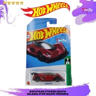 HW MERAH Hot Wheels Czinger 21C Red Green SpeedHW