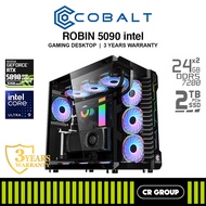 COBALT ROBIN 5090 INTEL - Ultra 9 285K - ZOTAC RTX5090 AMP EXTREME INFINITY 32GB - 48GB RAM - 2TB SS