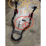 paddock stand universal 2in1 bracket bobbin arm