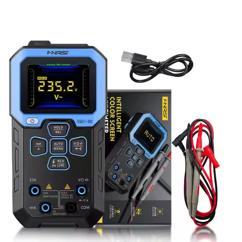DMT-99 Digital Multimeter True RMS 10000 Counts Resistance Capacitance Frequency Temperature Current