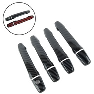 【BESTWFM】Carbon Fiber Style Door Handle Cover For  Lancer EX Evolution X for Evo【ACCESSORIES】