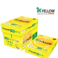 IK Yellow A4 Copier Paper 70Gsm/80gsm 500's (5reams) A4 Paper 70gsm A4 Paper 80gsm