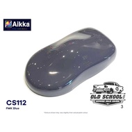 AIKKA CS112 FMK BLUE 2K Cat Kereta Supreme Solid Old School Series/ 2K Car Paint Motor Cat Bancuh Si