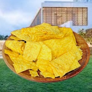 Fried Dumpling Chips / Spicy Fried Dumplings with Orange Leaves, 1kg Pack