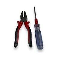 6-piece xptool pliers package + 6-piece transparent reversible screwdriver