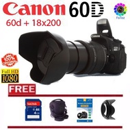 Canon 60d+ 18x200mm canon Lens (Used)
