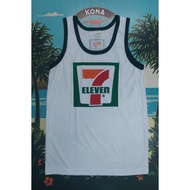 Men thai thailand - cotton 7 Eleven logo singlet, t shirt, casual wear