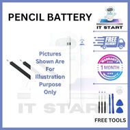 ITSTART PENCIL BATTERY REPLACEMENT COMPATIBLE A P PENCIL A1603 & A2051 GENERATION 1 & 2  【FREE TOOLS