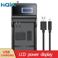 HQIX Suitable for Canon IXUS SD770 SX710 300 Camera NB-6L 6LH Battery Charger