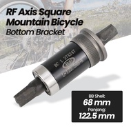 BB Bicycle - Bottom Bracket MTB Axis Square Bicycle Bottom Bracket 68 mm 122.5mm