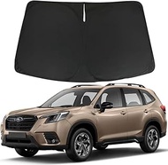Windshield Sun Shade for Subaru Forester 2019 2020 2021 2022 2023 Foldable Front Window Sunshade Scr
