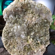 Mảng Tin thể mầm đá Thạch Anh xanh lá lớn ViP Ms322