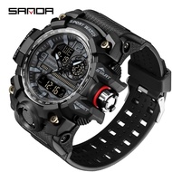 SANDA Brand G- Style Military Watch Men Digital Shock Sports Watches For Man Waterproof Electronic Wristwatch Mens 2022 Relogios