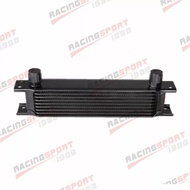 Universal 9 Row -10AN AN10 AN-10 AN 10 Engine Transmission Oil Cooler Black