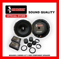 MOHAWK Car Audio MOHAWK- M3 SERIES 6.5 inch 2-Way PRO Component Speaker 300W - 22M3-6.2PRO