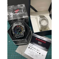 ORIGINAL GSHOCK GA-2100 CUSTOM MAKE RAINBOW BNB MOD SET