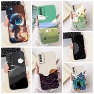 Casing ITEL A37 Back Cover ITEL A26 Case Cool Fashion Funny Cute Cartoon Aesthetic Phone Case Silico