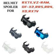 Motorcycle Rear Trim Helmet Spoiler for Arai RX7X RX-7X VZ-Ram RX7V RX7 Racing Moto Helmet RX7X DF-X