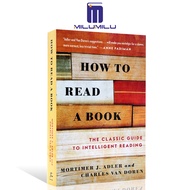 ฮาวทูอ่านหนังสือ: คู่มือคลาสสิกในการอ่านปกอ่อนอัจฉริยะโดย Morj. Adler หนังสือภาษาอังกฤษต้นฉบับ