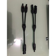 MC4 Branch 2 panel connector/ MC4 Y Branch/ solar panel connector/