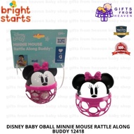 DISNEY BABY OBALL MINNIE MOUSE RATTLE ALONG BUDDY 12418