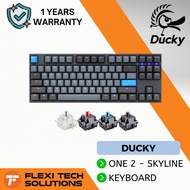 Flexi Tech DUCKY One 2 TKL SKYLINE PBT Wired Mechanical Keyboard
